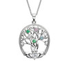 Five Stone Family Tree of Life Pendant