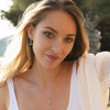 Sterling Silver Anchor Earrings with Aqua and White Crystals