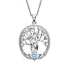 One Stone Family Tree of Life Pendant
