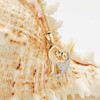 14kt Gold Lab Grown Diamond Heart Wave Necklace