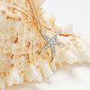 14kt Gold Lab Grown Diamond Starfish Necklace