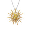 Sunburst Pendant in Sterling Silver