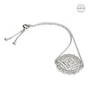 Irish Lace Silver Celtic Knot Bracelet