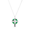 Hope Malachite Celtic Cross Pendant