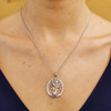 Two Stone Family Tree of Life Pendant