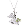 Hope Angel Shamrock Pendant