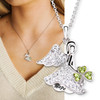 Hope Angel Shamrock Pendant