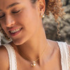 14kt Gold Lab Grown Diamond Freshwater Pearl Crab Earrings