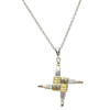 Silver St. Brigid Cross