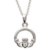 Silver Claddagh Necklace