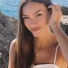 14kt Gold Lab-Grown Diamond Tropical Palm Necklace