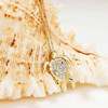 14kt Gold Lab Grown Diamond Turtle Necklace
