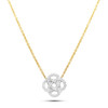 14kt Gold Lab Diamond Celtic Necklace