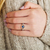Claddagh Birthstone Ring December