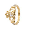 14K Yellow Gold Diamond Birthstone Ring .08ct