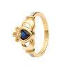 14K Yellow Gold Diamond Birthstone Ring .08ct