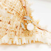 14kt Gold Lab Grown Diamond Freshwater Pearl Crab Necklace