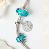 Sterling Silver Turquoise Bubble Bead