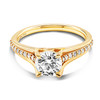 14kt Yellow Gold Lab-Grown Diamond Celtic Engagement Ring
