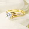 14kt Yellow Gold Lab-Grown Diamond Celtic Engagement Ring