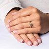 14kt Yellow Gold Lab-Grown Diamond Celtic Engagement Ring