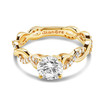 14kt Yellow Gold Lab Diamond Infinity Knot Engagement Ring