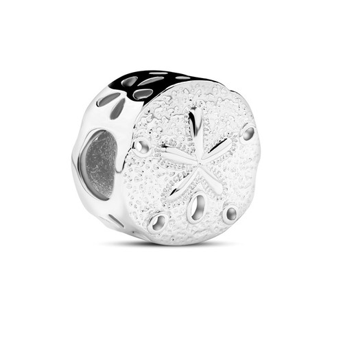 Sterling Silver Sand Dollar Bead