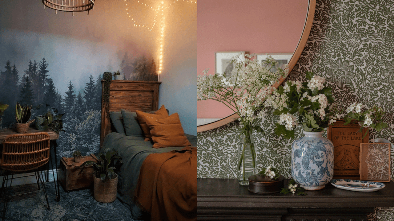 What is the difference between wallpaper and wall mural? Bonnie