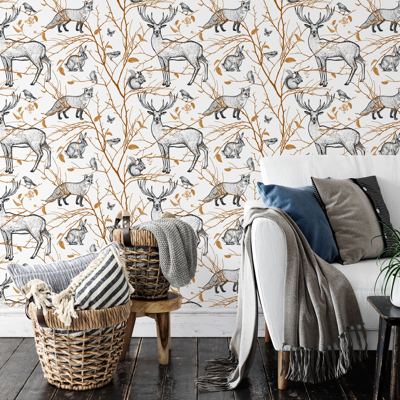 12 AnimalThemed Wallpapers for the Nursery or Kids Room  Cubby