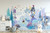 Fairytale mural, dreamland mural, feature wallpaper, kids interior decor, kids feature mural wallpaper, whimsical childrens wallpaper, nursery wallpaper mural, removable wallpaper