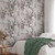 The most beautiful and whimsical wallpaper design boasting  charming Wisteria branches adorned with its unmistakably cascading flowers. A lovely print to make a bedroom feature wall or a statement lounge room wallpaper.