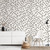 Triangle Wallpaper, modern minimalist wallpaper, black and white triangle wallpaper, removable modern wallpaper