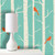 birds in tree kids bedroom wallpaper, tree wallpaper children's bedroom, kids feature wallpaper, modern kids bedroom wallpaper