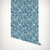 blue floral print, ditsy print pasteable wallpaper, floral peel and stick wallpaper