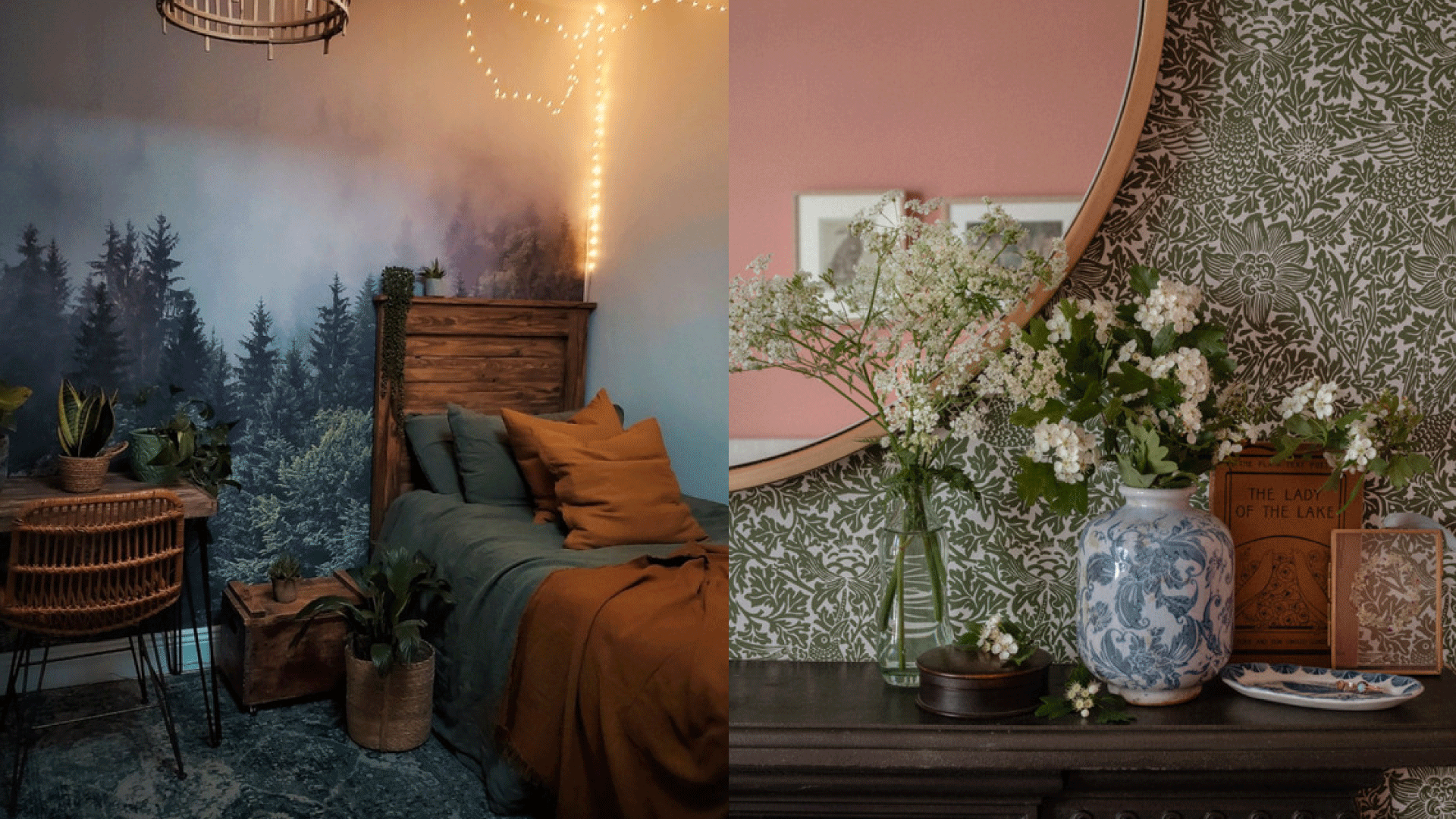 What is the difference between wallpaper and wall mural? Bonnie