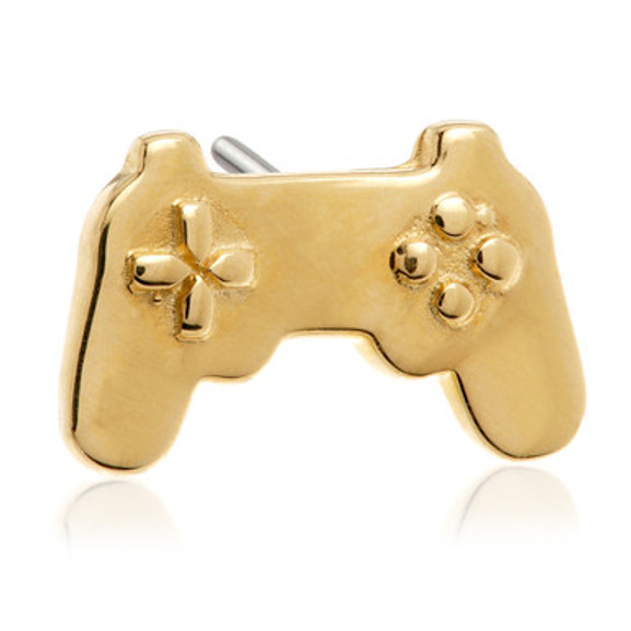 TL Player One - 14ct Gold Threadless Attachment