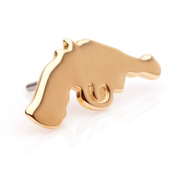 TL - 14ct Threadless Revolver Pin Attachment