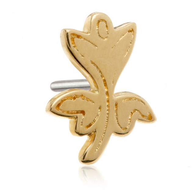 TL Freya - 14ct Gold Threadless Attachment TL Freya - 14ct Gold Threadless Attachment