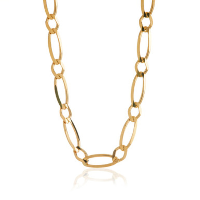 Tish Lyon Figaro Open Chain 9ct Yellow Gold Tish Lyon Figaro Open Chain 9ct Yellow Gold