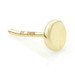 Sterile - TL - 14ct Gold Disk Threadless Attachment (sold individually)