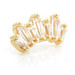 TL - 14ct Gold Threadless Baguette Gem Cluster Attachment