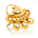 TL - 14ct Threadless Gold Pavé UFO Pin Attachment