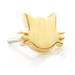TL - 14ct Threadless Gold Cat Pin Attachment