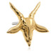 TL Baphomet - 14ct Gold Threadless Attachment