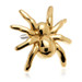 TL Golden Widow - 14ct Gold Threadless Attachment