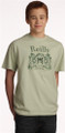 Vintage Coat of Arms Tee Shirt Mist Green | Irish Rose Gifts