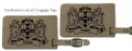 Irish Coat of Arms Luggage Tags  -  (Set of 2)