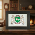 Irish Coat of Arms Print - Frameable 9" x 12" The Irish Rose Gifts
