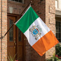 Heavy Duty Outdoor Irish Coat of Arms Ireland Flag