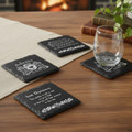 Irish Coat of Arms Slate Coaster Blessings - The Irish Rose Gifts